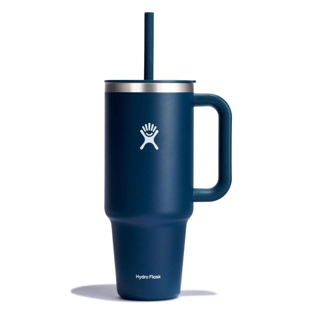 40oz All Around Travel Straw Tumbler - Indigo: Vacuum-Insulated BPA-Free